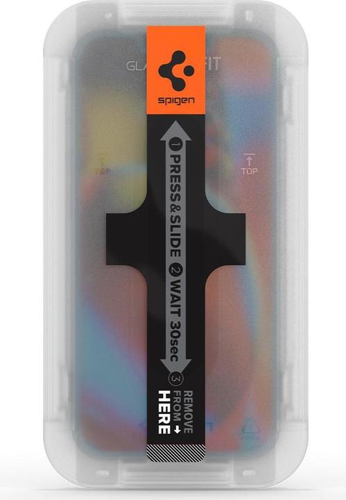 Produktbild Spigen EZ FIT Gehärtetes Glas Displayschutzfolie Mit Montagerahmen Apple iPhone 13 Mini 2-pack (2 Stück, Apple iPhone 13 mini)