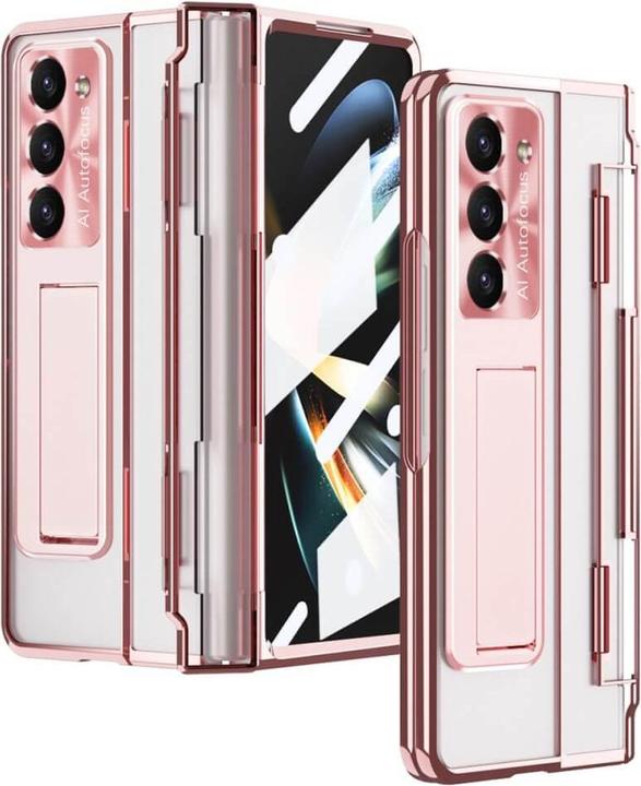 Image du produit Cover-Discount Galaxy Z Fold5 - Housse de protection à 360 degrés avec kickstand rose (Samsung Galaxy Z Fold5)