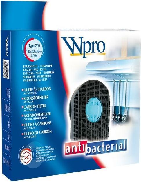 WPRO Filtre à charbon actif antibactérien DKF42, 481281718522 - CHF200/1 - 484000008577