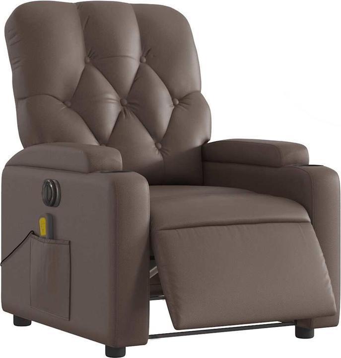 Produktbild VidaXL Massagesessel Elektrisch Kunstleder