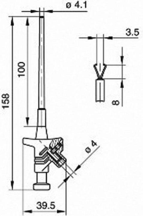 Produktbild Hirschmann Test & Measurement Klemmprüfspitze Kleps 30 (Prüfspitze)
