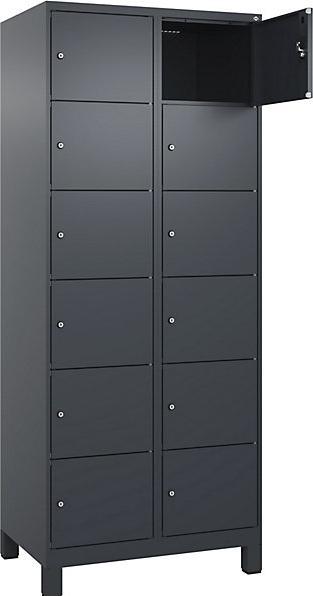 Actual product image kaiserkraft 6-compartment locker Evolo PLUS