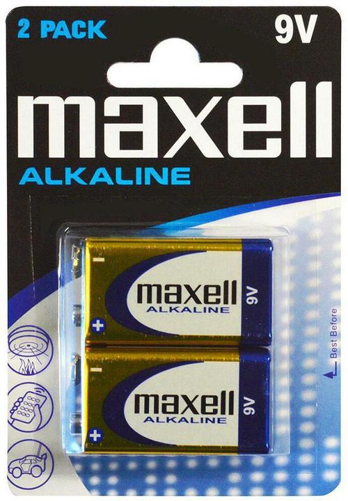 Produktbild Maxell 6LR61 9 Volt (2 Stk., 9V Block)
