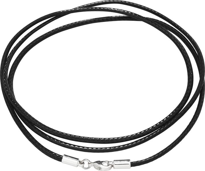 Rico Design Baumwollkette, schwarz, ca. 70cm (Baumwolle, Metall)