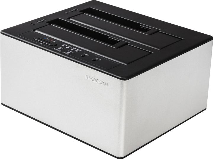 Actual product image Freecom Hard Drive Dock, SATA HDD Duplicator, USB 2.0, eSATA