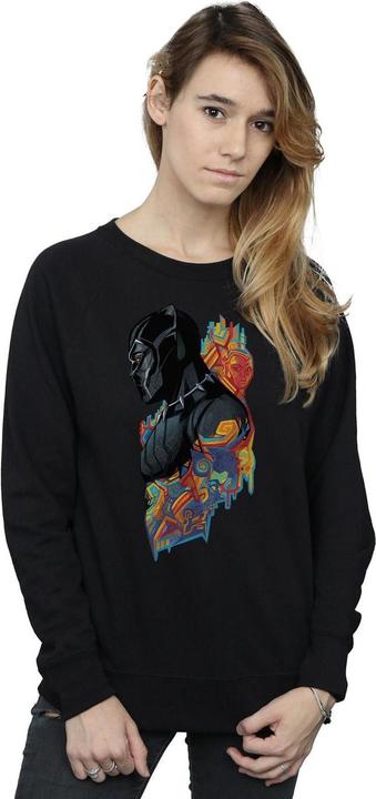 Image du produit Sweatshirt profilé Panthère noire Femmes/Ladies (XXL)