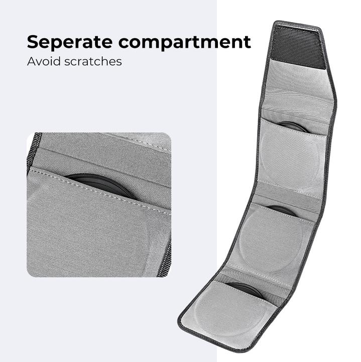 Immagine prodotto K&F Concept Custodia per set di filtri 67-82 mm (Sacchetto filtro, 82 mm)
