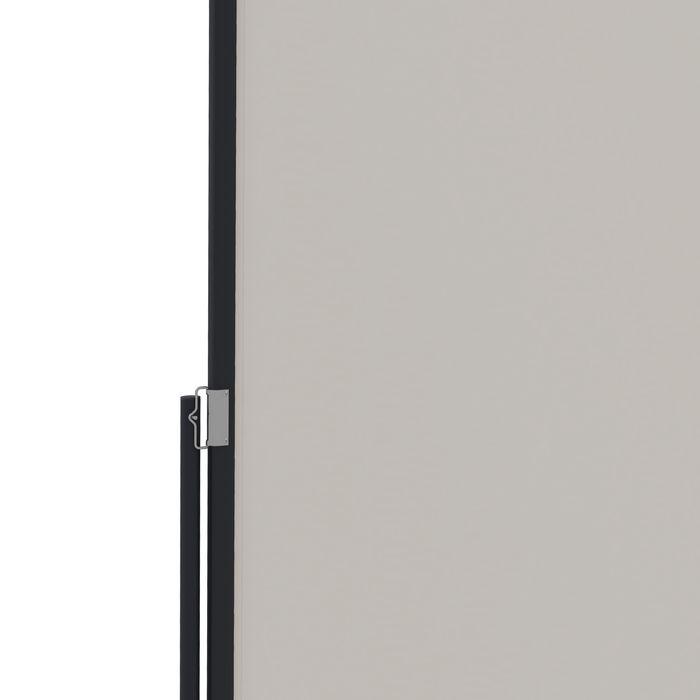 Produktbild Swisshandel24 Seitenmarkise Ausziehbar, 300x140cm Gartenmarkise, Sichtschutzwand mit UV-Schutz, Windschutz, Metall (3 m)