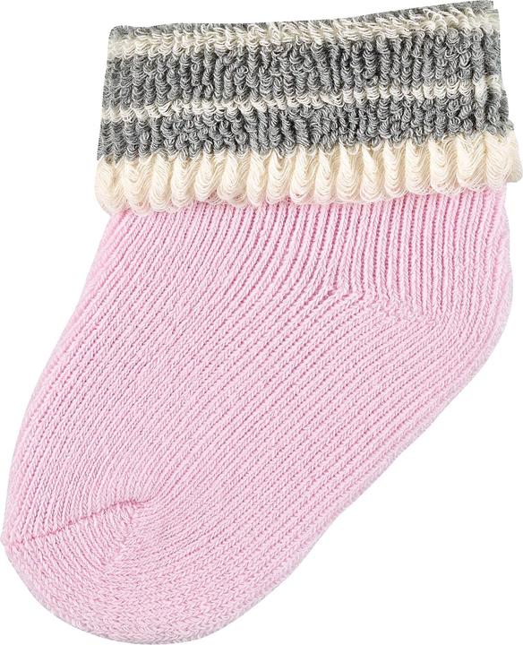 Actual product image Sterntaler Socks set of 3 hearts pink One Size (One size)