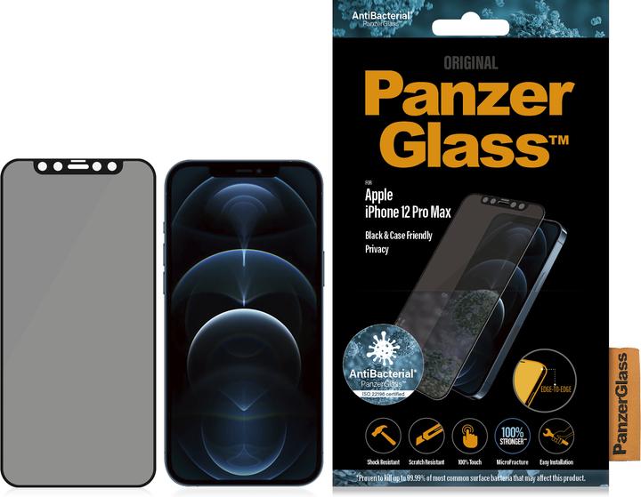 Image du produit PanzerGlass Respect de la vie privée (1 pièce(s), Apple iPhone 12 Pro Max)