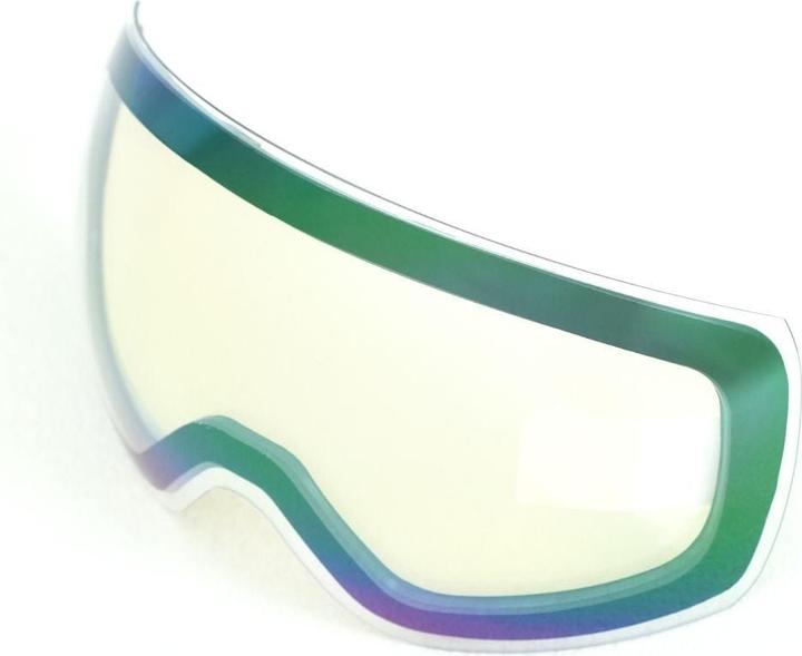 Spiegelnd Transparent mit violettem Farbverlauf