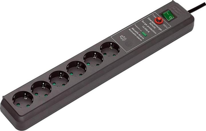 Produktbild Brennenstuhl Secure-Tec (6 x, CEE 7/5, 3 m)