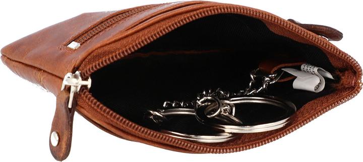 Immagine prodotto Mika Borsa portachiavi in pelle RFID marrone