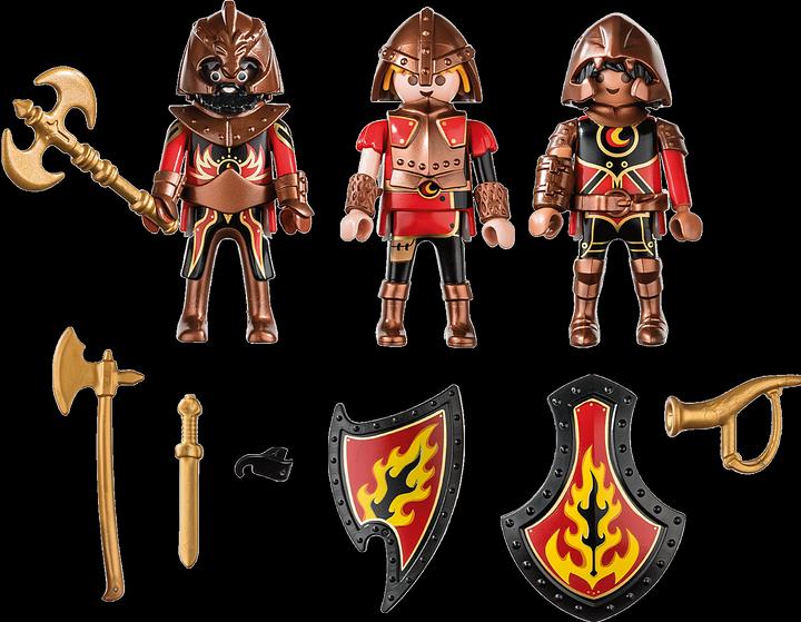 Produktbild Playmobil 3er Set Burnham Raiders (70672, Playmobil Novelmore)