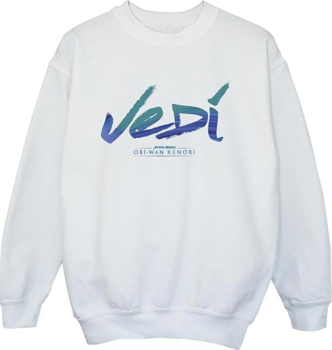 Star Wars ObiWan Kenobi Jedi Painted Font Sweatshirt Jungen