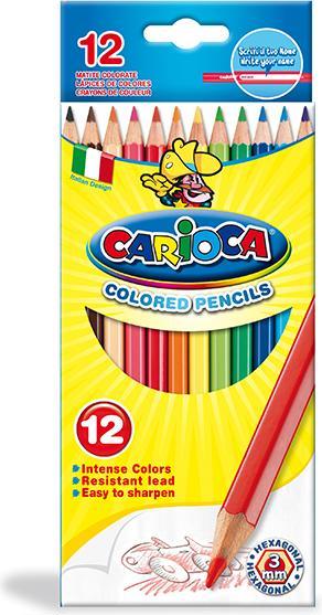 Produktbild Carioca Farbstift Hexagonal (Mehrfarbig, 12 x)