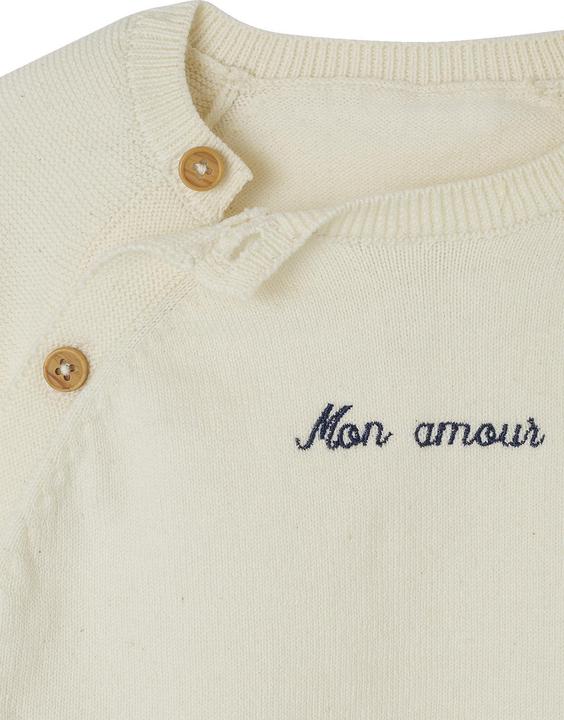 Actual product image Vertbaudet Baby Strickjacke mit Knöpfen Oeko-Tex, personalisierbar (80)