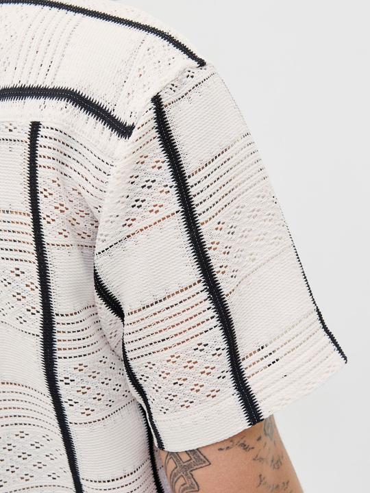 Produktbild Jack & Jones Jordia Stripe Resort Shirt Ss (M)