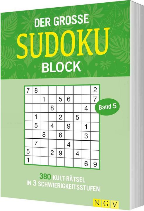 Actual product image Der grosse Sudokublock Band 5 (German, 2021)