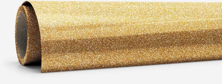 Actual product image Cricut Joy Xtra Smart iron-on film 24.1 x 48.3 cm, gold glitter (80 g/m², 1 x)