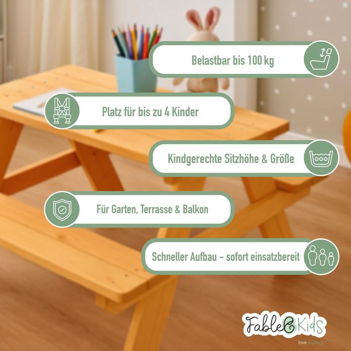 Image du produit FableKids Kindersitzgarnitur