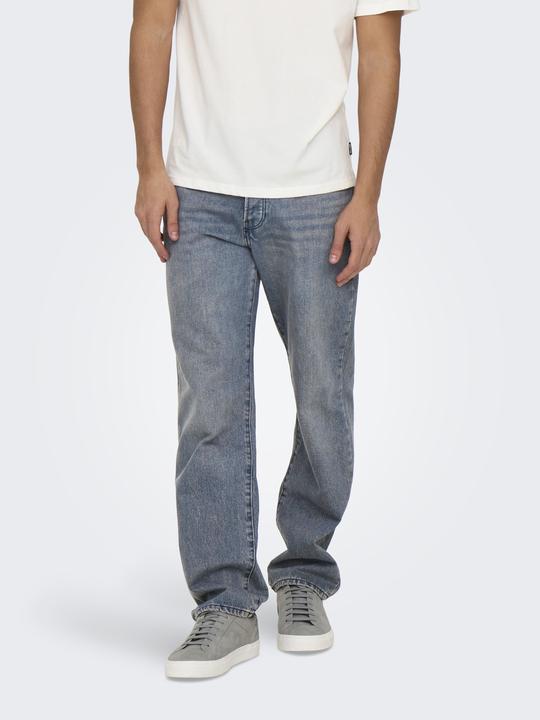 Produktbild Only & Sons ONSEDGE Mittlere Taille Gerade geschnitten Jeans Normal geschnitten jeans (W31/L32)