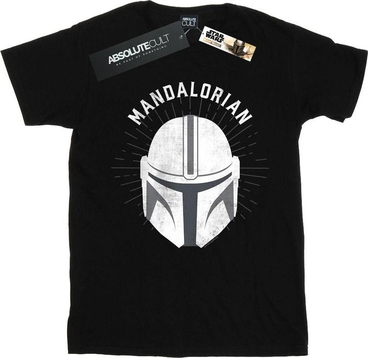 Star Wars The Mandalorian Helmet TShirt (L)
