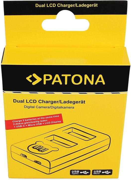 Actual product image Patona Battery charger (Camera battery charger)