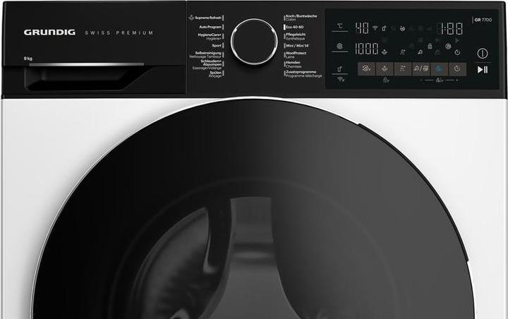 Actual product image Grundig Washing machine WM7200, 9kg, A, white (9 kg)