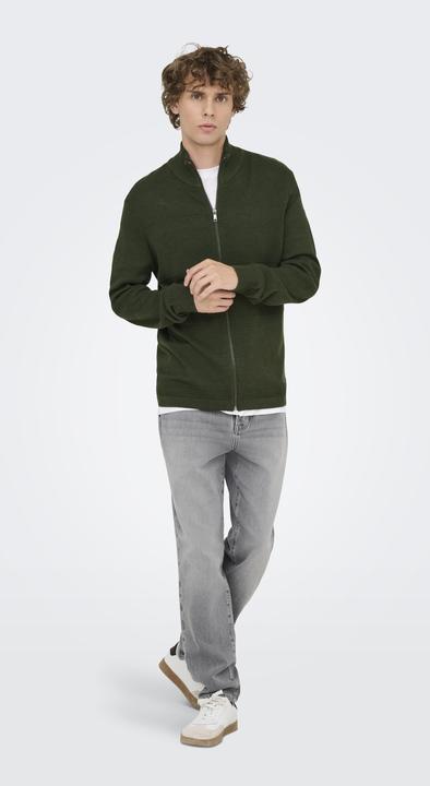 Immagine prodotto Only & Sons Onsmalik Reg 12 Pin Zip Cardigan Knit (L)