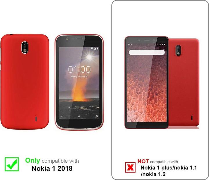 Image du produit Cadorabo Coque pour Nokia 1 2018 universel avec Clip (Nokia 1)