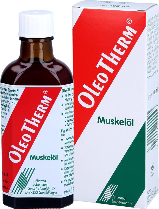 Produktbild Pharma Liebermann OleoTherm Muskelöl, 100 ml Öl (100 ml)