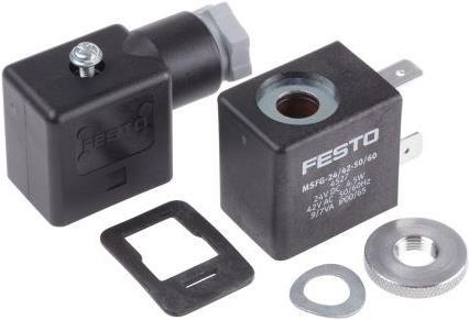 Actual product image Festo Solenoid Valve Coil 24 Vdc / 42 Vac