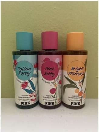 Immagine prodotto Victoria's Secret Papavero di cotone rosa (Spray corpo, 250 ml)
