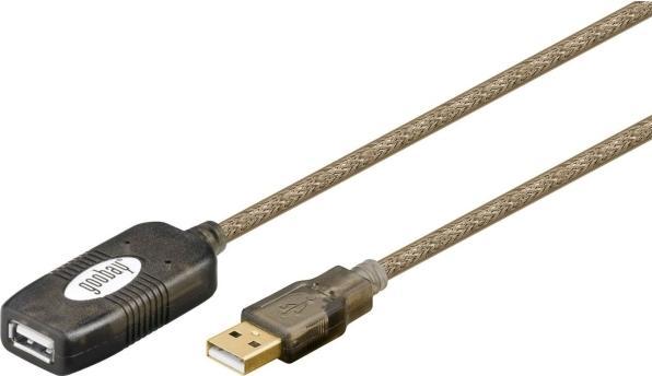 Image du produit M-Cab Câble D'Extension Actif USB 5m (5 m, USB 2.0)