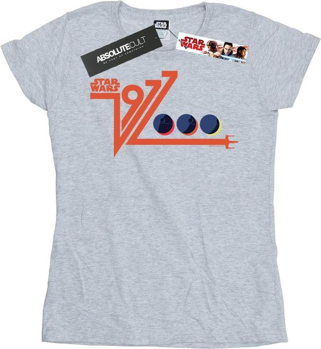 Star Wars Retro 1977 Death Star TShirt (L)