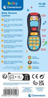Actual product image Clementoni Baby Remote Control