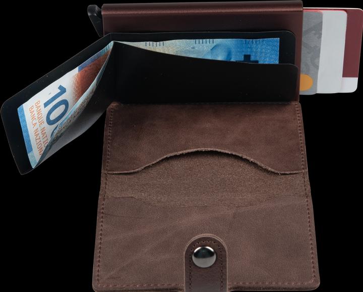 Actual product image 0714 Credit card case with RFID protection / 07 14