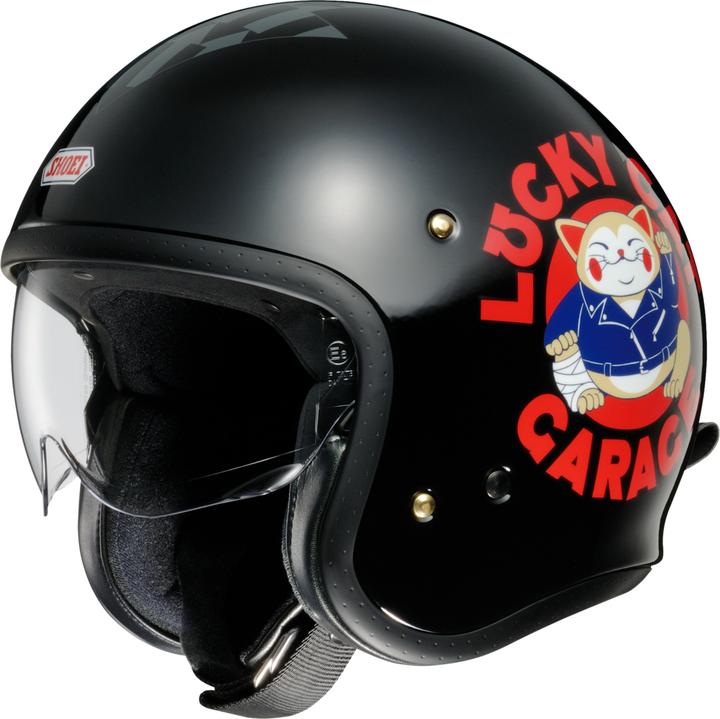 Shoei Jethelm J-O The Lucky Cat Garage