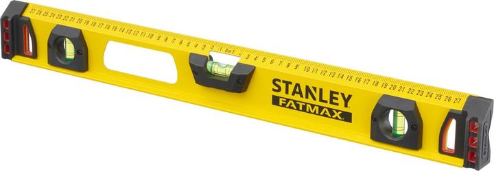 Actual product image Stanley FatMax I-profile spirit level II (60 cm length, 2 vertical vials/1 horizontal vial, aluminium) (61 cm)