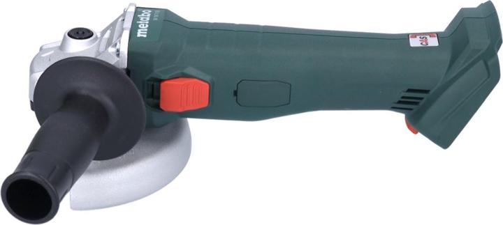 Actual product image Metabo W 18 7-125 Battery angle grinder 18 V 125 mm + 2x battery 4.0 Ah + charger + metaBOX (125 mm)