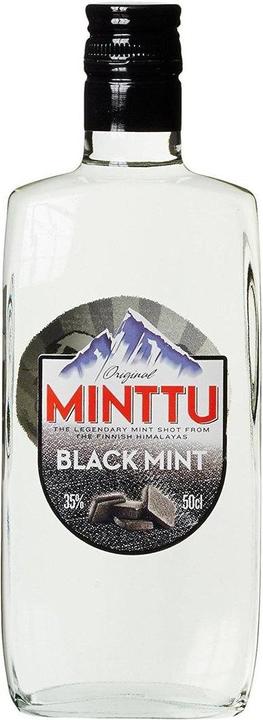 Produktbild Minttu Black Mint (Pfefferminz) Likör (1 x 50 cl)
