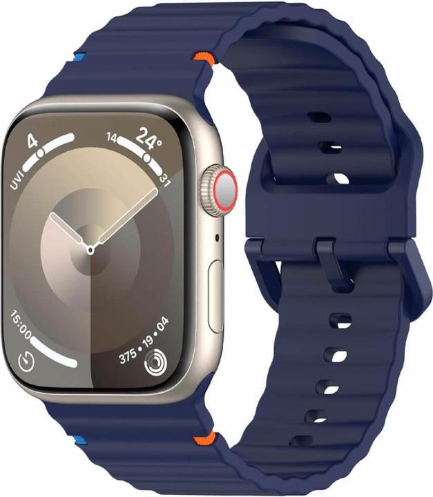 Actual product image Cover-Discount Apple Watch 42/41/40mm - Silicone sports strap replacement band (Silicone)