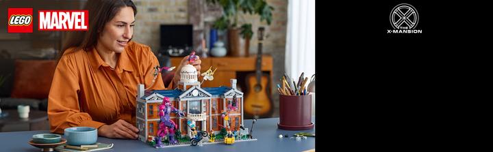 Immagine prodotto LEGO X-Men: X-Mansion (76294, LEGO Marvel, Set LEGO rari)