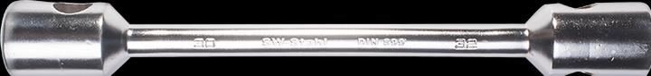 Produktbild SW-Stahl 02226L Radmutternschlüssel 30x32 mm I Auto Radschlüssel I Reifenwechsel Werkzeug I Drehmome
