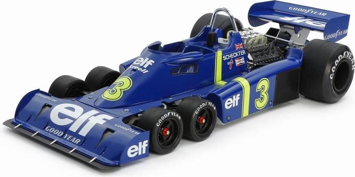 Actual product image Tamiya Tyrrell P34 Six Wheeler (with PE Parts)