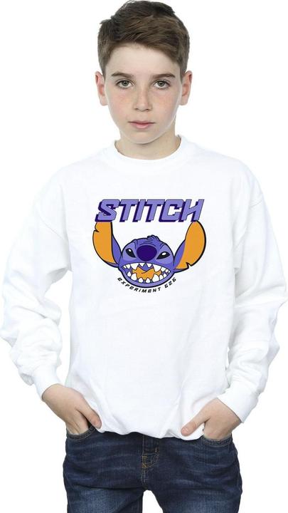 Disney Lilo And Stitch Purple Sweatshirt Jungen
