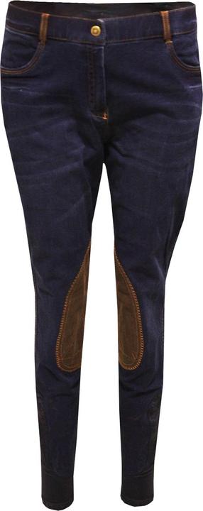 Produktbild Dublin Shona Denim Reithose Mit Wildleder Patch (26)