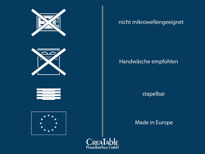 Produktbild CreaTable Maria Theresia (12 Stück)