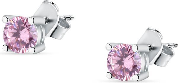 La Petite Story Silver earrings with pink zircons Silver LPS01AWV15 (925er Silber)